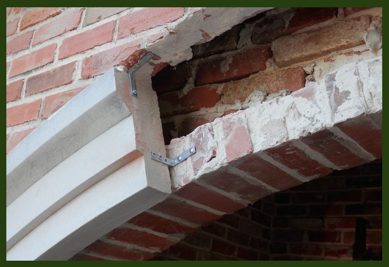 Brick arch repair